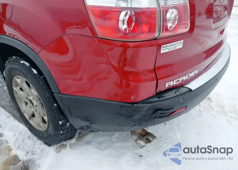 2012 GMC Acadia Slt-1 из США, поврежденный, VIN 1GKKVRED4CJ365021